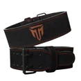 thumbnail image 2 of MT 10mm Leather Powerlifting Belt - Best for Weightlifting, Bodybuilding, Heavylifting, Gym Belt, 2 of 7