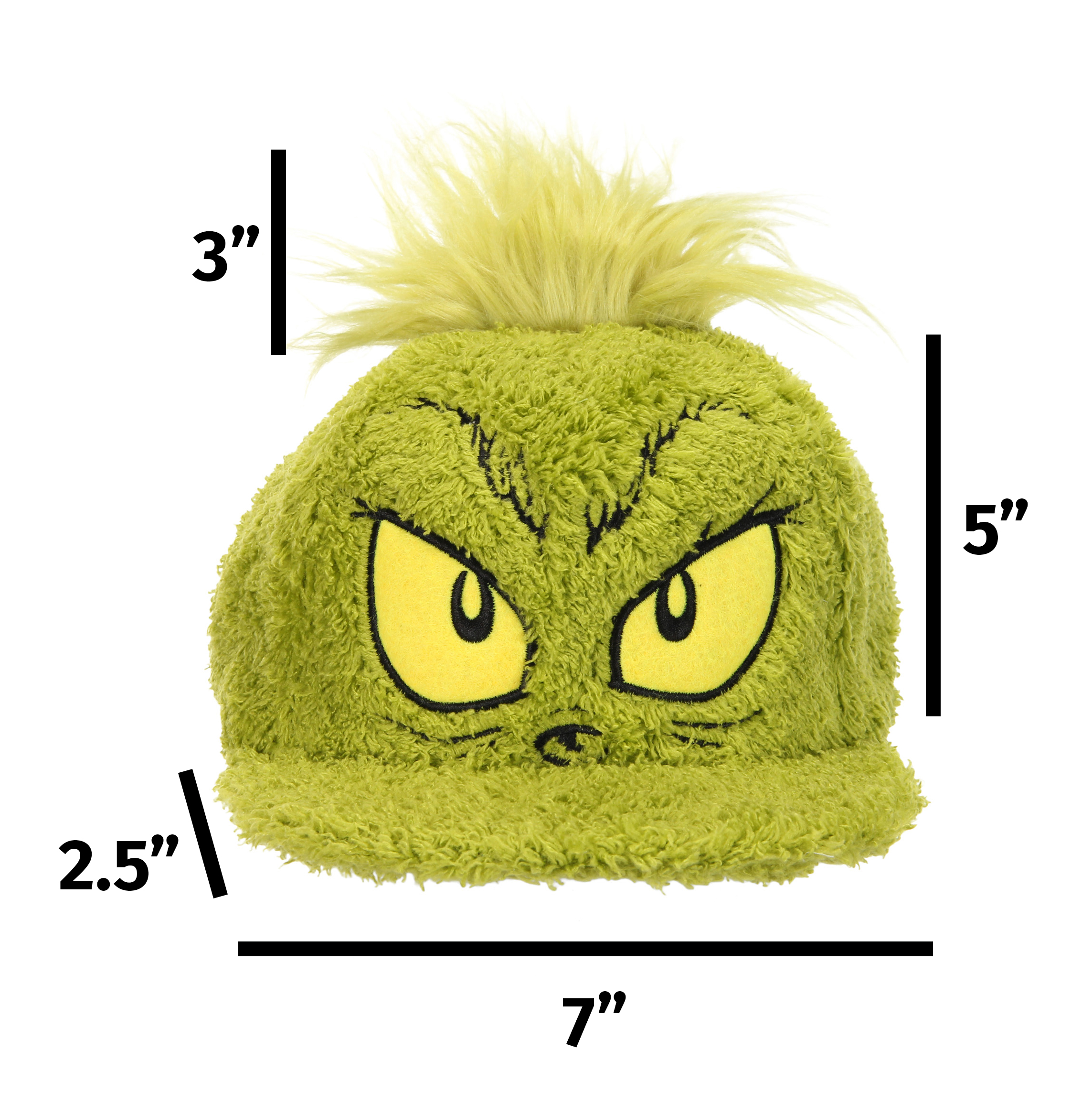 The Grinch Adult Fuzzy Cap Halloween Costume Accessory