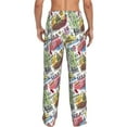 thumbnail image 3 of Daiia America Landmarks1 Men's Sleep Pant with Pockets and Drawstring,Pajama Pants-X-Large, 3 of 9