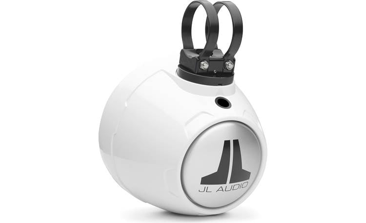 JL Audio M6 VeX Pods 6.5" Enclosed Speaker System for Marine & Powersports, Gloss White - M6-650VeX-Gw-S-GwGw