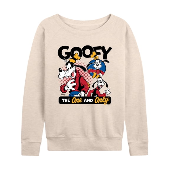 Disney - Goofy The One And Only - Women's French Terry Long Sleeve Pullover