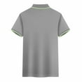thumbnail image 6 of Otvok Womens Solid Sports Quick Dry Shirt Men and Women Short Sleeve V-Neck Top/Shirt, 6 of 6