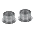 thumbnail image 1 of Conector de conducto Uxcell de 3 pulgadas, brida de metal para manguera de escape, paquete de 2, 1 of 5