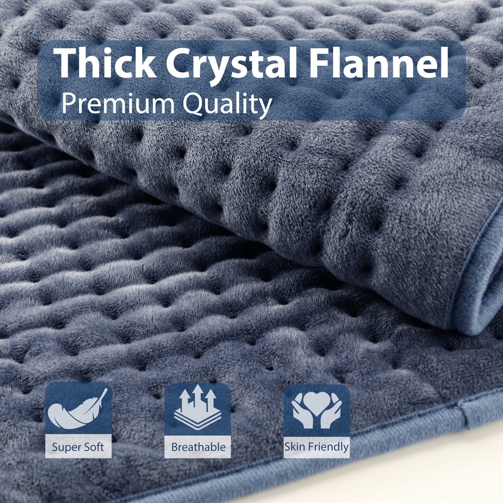 TCVOR Full Body Electric Heating Pad, King Size photo 5
