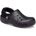 thumbnail image 5 of Crocs Adult Baya Lined Fuzz Strap Clog Slippers, 5 of 6