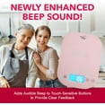 thumbnail image 5 of Smart Weigh Digital Food Scale Grams and Ounces - Sound Beep Feedback for Meal Prep Scale for Calorie Counting Cooking Necessity - Pink, 5 of 7