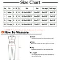 thumbnail image 3 of Pajamas pstuiky Pajamas for Women Set, Women Solid Color Round Neck Short Sleeve Top and Elastic Waist Trousers Pajamas Set Home Wear Set Leisure Light Blue M, 3 of 3