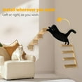 2 Pack 4 Steps Cat Wall Shelves and Stairs with Sisal Rope.Cat Wall ...