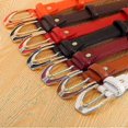 thumbnail image 3 of Women's Fashionable Leather Belt with Pin Buckle - Candy Colors for Stylish Pants Outfits, 3 of 5
