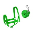 thumbnail image 1 of Cabestro de nailon para vacas, cabestro para ganado, resistente, cuerda ajustable para cabras, ovejas con cuerda guía, arnés práctico para caballos y, 1 of 9