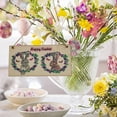 thumbnail image 5 of kladzum Easter Wooden Hanging Sign Happy Easter Bunny Wooden Door Sign Easter Wood Hanging Door Sign for Spring Easter Tree Front Door Decoration, 5 of 6
