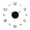 Black, variant on 11-23-Inch Number DIY 3D Wall Clock Quartz Home Office Decoration Art Clock