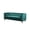 Green + Polyester + 3 Seat, variant on Chesterfield Button Tufted 3-Seater Sofa, Square Arm Velvet Couch with Nailhead Trim, Solid Wood Frame Upholstered Sofa with Bolster Pillows for Home Living Room