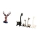 thumbnail image 5 of Figura de cabeza de ciervo,Adorno de cabeza de ciervo,estatua de animal decorativa,Figura decorativa de cabeza de ciervo para mesa,Estatua de ciervo alce,Estatua de jirafa de, 5 of 8