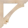 thumbnail image 3 of Ekena Millwork 5 1/2"W x 48"D x 48"H Imperial Slat Smooth Bracket, Douglas Fir, 3 of 4
