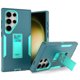 thumbnail image 1 of Galaxy S24 Ultra 5G Case with Stand, 3-in-1 Rugged Full Body Protection Cover with S24 Ultra, 1 of 5