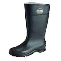 Servus 18822-8 Non-Insulated Knee Boot, #8, Plain Toe, Pull On Closure, PVC, (Best Pull On Work Boots)