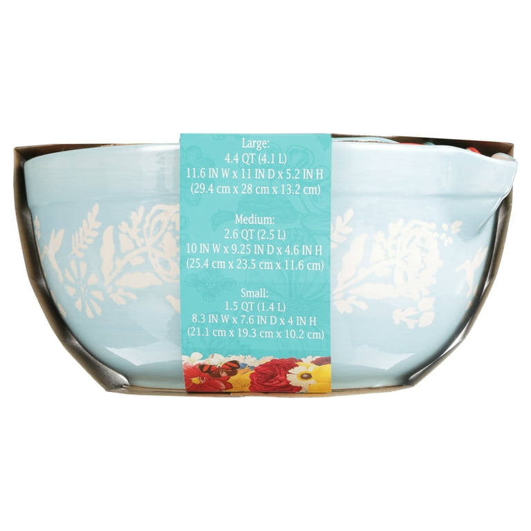 The Pioneer Woman's 10-Piece Vintage-Inspired Mixing Bowl Set Is On Sale at  Walmart Today – SheKnows