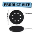 thumbnail image 3 of 5 Inch Sander Sponge Set 4 Pcs Soft Medium Hard Hook And Loop Buffing Pads With 8 Holes For Dust Extraction Sanding, 3 of 9
