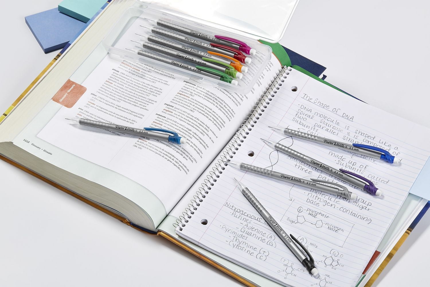 Paper Mate Write Bros Precise Mechanical Pencils, 0.5mm, 5 Count