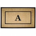 thumbnail image 1 of Nedia Home 18103A 30 x 48 in.Coir &amp; Rubber Frame Mat  Monogrammed A, 1 of 1