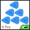 thumbnail image 2 of Unique Bargains 6 Pcs Patch Anneau D PVC Acier Inoxydable Forme Triangle Anneau D Vert pour Kayak Canot Pont, 2 of 7