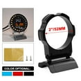 thumbnail image 4 of Adjustable Single Hole Bracket 2in 52mm Aluminum Auto Gauge Meter Pods Mount Holder Car Pillar Gauge Meter Mount Bracket, 4 of 9