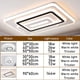 thumbnail image 5 of Luces de techo modernas para sala de estar Lámpara de techo LED ultradelgada Lámpara de techo LED para dormitorio Accesorio de iluminación, 5 of 5