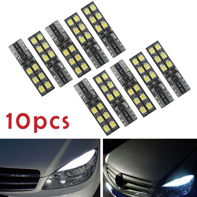Bombilla LED para cejas sin errores 10x para Mercedes-Benz W204 C300, C350 JAMW Sencillez