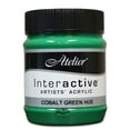 thumbnail image 2 of Chroma Atelier Interactive Artists' Acrylics - Cobalt Green Hue, 250 ml jar, 2 of 2