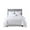White/Navy, variant on Gracie Mills Mooney 500 Thread Count Embroidered Cotton Sateen Duvet Cover Set - GRACE-15349