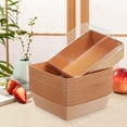 thumbnail image 2 of 20pcs Sandwich Boxes Dessert Boxes Cake Packing Boxes Bakery Take Out Holder Containers To Go Food Boxes, 2 of 9