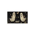 thumbnail image 2 of Halloween Kitchen Rug Set Of 2 Anti Fatigue Kitchen Mats for Floor,Happy Halloween Spooky Ghost Boo Rug for Kitchen Floor for Bathroom,Room Bath (47x17+30x17 Inches), 2 of 7