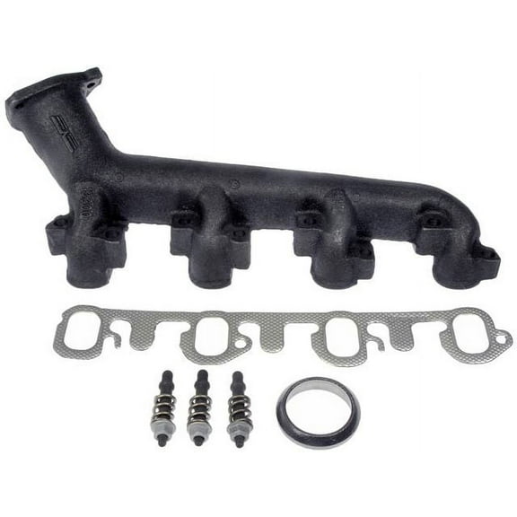 Left Exhaust Manifold - Compatible with 1988 - 2000 GMC K2500 1989 1990 1991 1992 1993 1994 1995 1996 1997 1998 1999