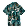 thumbnail image 5 of Hawaiian Shirt For Men, Men's Vintage Button Down Bowling Shirts Short Sleeve Summer Beach Shirt XL, 5 of 5