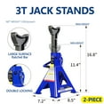 thumbnail image 4 of LoLado Floor Jack, 2 Ton Low Profile Floor Jack, 3t jack stand Tire Repair Kit L-Wrench Heavy Duty Steel Racing Floor Jack with Single Piston Quick Lift Pump, Floor Jack Lifting Range 3.3"-15.2", 4 of 8