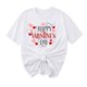 thumbnail image 1 of Camisetas de Manga Corta para Mujeres, Camiseta de Cuello Redondo Impresa de Moda, Primavera Y Verano Casual, 1 of 8