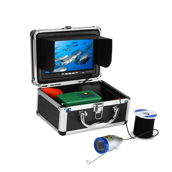 Winter Fish Fidner Underwater Fishing Camera 7 Inch 1000TVL IP68 Waterproof 15M 30M 50M For Ice/Sea/River Fishing
--------
Waterproof Underwater Fish Finder