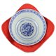 thumbnail image 5 of Bowl Huggers, juego multicolor de soporte para cuenco caliente apto para microondas para mantener tus manos frescas y tu comida caliente, poliéster y esponja resistente al calor para cuencos de sopa, Namotu WMPH-1264, 5 of 5