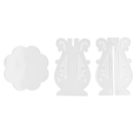 

Resin Flower Pot Shelf Mold DIY Flower Pot Shelf Mold Good Toughness For DIY Crafts European 60-732