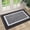 Dark Grey, variant on Indoor Door Mat, Non-Slip Absorbent Resist Dirt Entrance Mat, Sturdy Low-Profile Inside Floor Mats, Washable Front Entry Doormats for Entryway, 32''x20'', Dark Grey