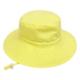 thumbnail image 2 of Kids Toddler Baby Summer Bucket Sun Hat Breathable Adjustable Fisherman Hats 0-6 Years, 2 of 3