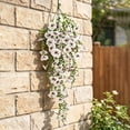 thumbnail image 7 of Artificial Petunia Hanging Vines Fake Silk Flowers for Outdoor Wall Porch Balcony, 7 of 7