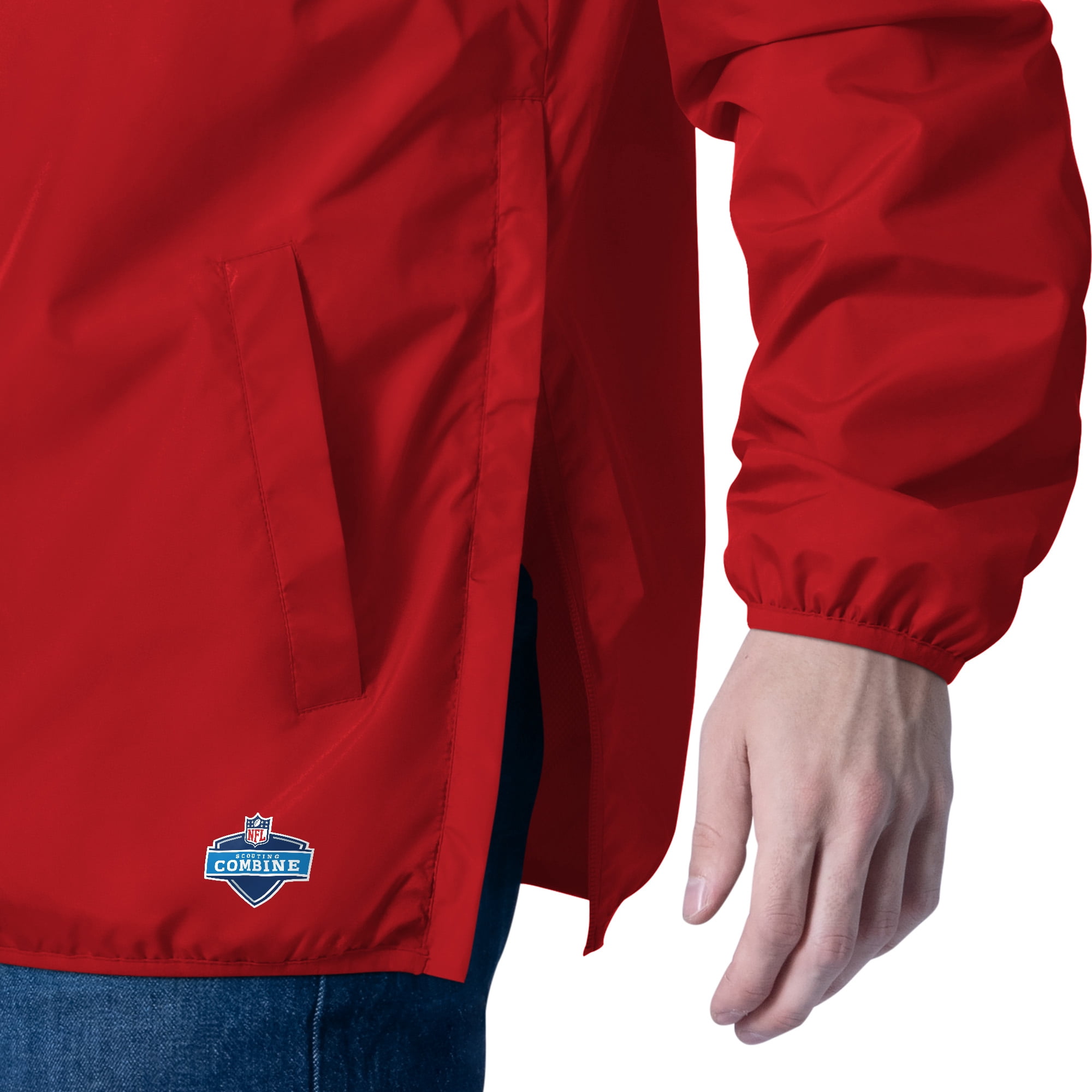 Kansas City Chiefs Men's NFL Combine Long Sleeve V-Neck Pullover Jacket