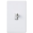 thumbnail image 1 of Lutron Electronics TGCL-153PH-WH White Single Pole Or 3 Way Toggler CFL-LED Dimm, 1 of 6