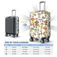 thumbnail image 6 of Haiem Mushrooms Luggage Cover Printed Suitcase Covers for Luggage Elastic Washable Suitcase Protector Fits 18-32 Inch Luggage-X-Large, 6 of 9