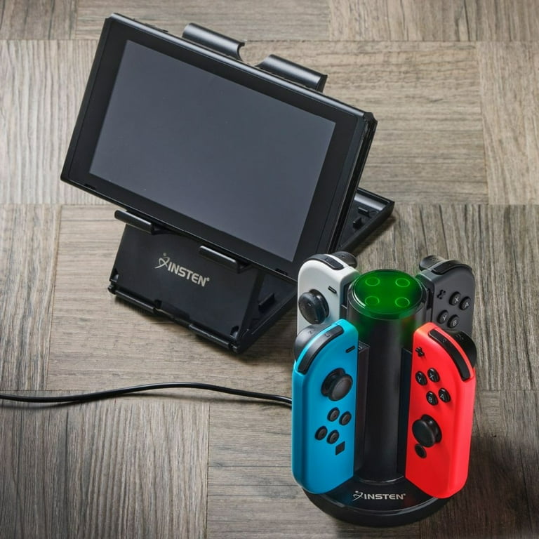 Insten Joy-Con Control Stand: in Charging Dock with LED