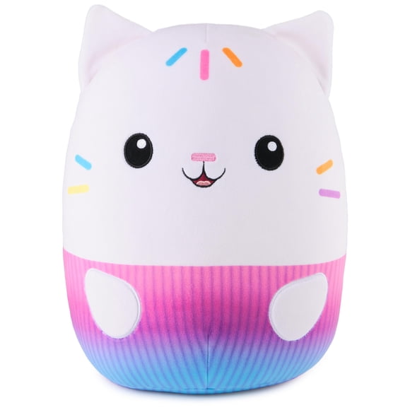 Peluche Gabby's Dollhouse Cakey Cat Squishy 30 cm blanco