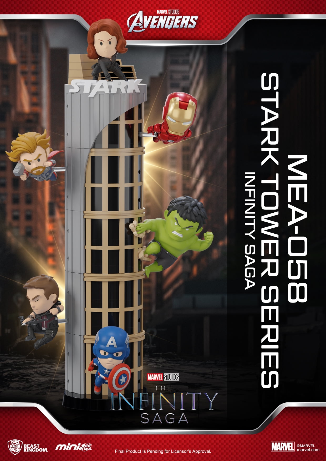 アメコミ MARVEL STUDIOS MEGA FIGURE SET Marvel Studios The First Ten Years Marvel Universe Mega