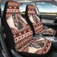 thumbnail image 4 of XYZCANDO Stylish 2-Pack Front Car Seat Covers with Horse Print - Durable Breathable All-Season Protection, 4 of 9